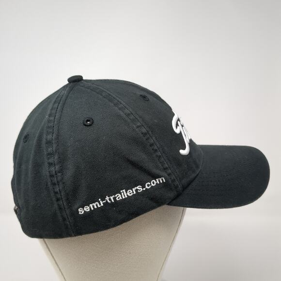 Titleist Slideback Hat Black One Size Spell Out Embroidered Adjustable - Picture 5 of 9